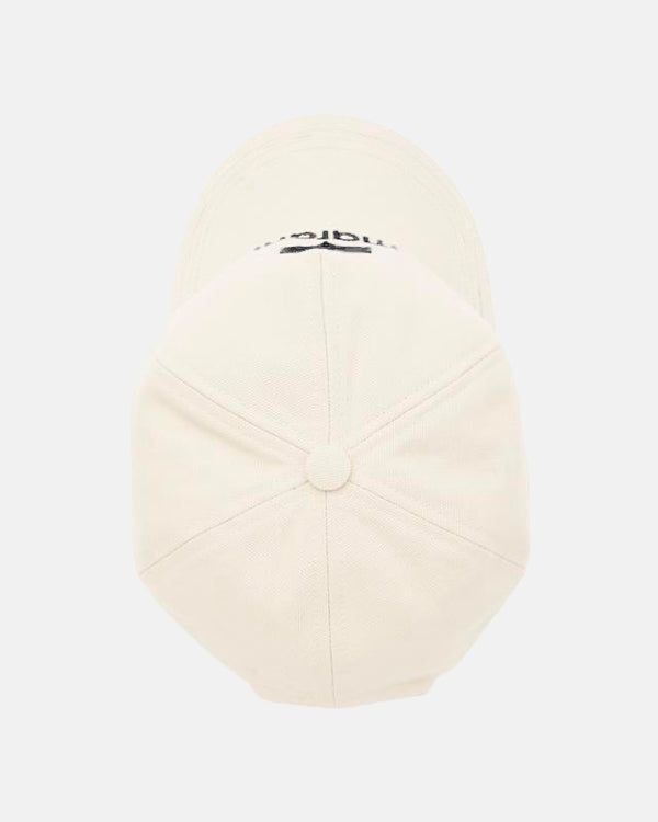 Tyronyh cap with embroided logo - Ecru and black - Man - 4