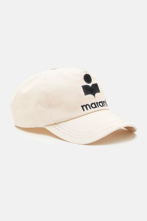 Tyronyh berretto con logo - Ecru and black - Man - 1