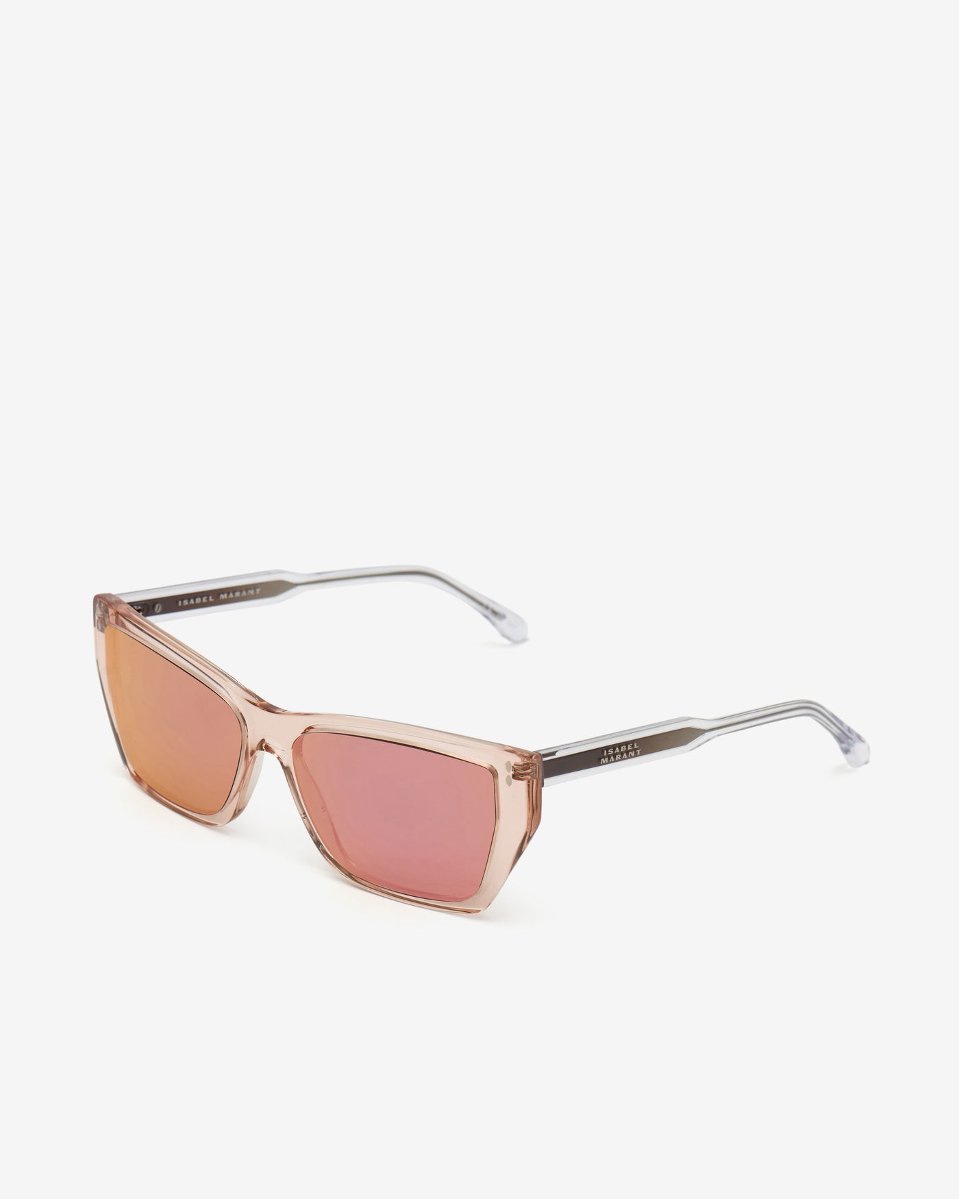 Lunettes de soleil rectangulaires tessa - Rose-marron - Woman - 3