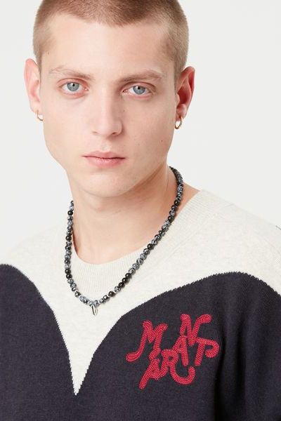 Herren-halskette mr grigri - Schwarz gewaschen - Man - 2