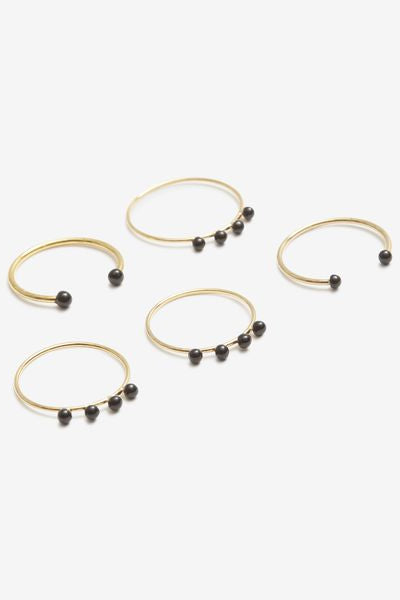 Ring casablanca - Schwarz - Woman - 1