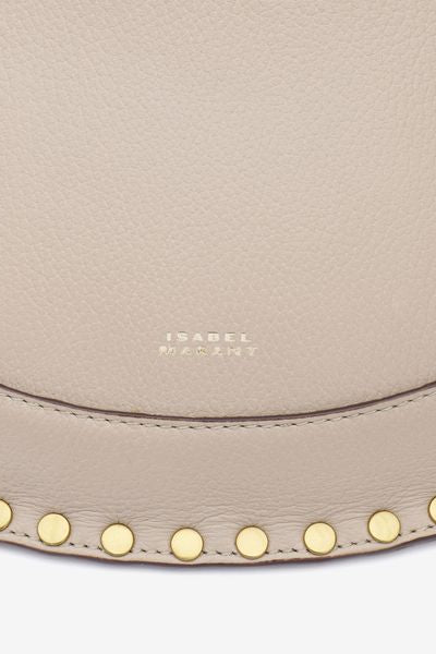 Sac banane en cuir de veau skano - Beige clair - Woman - 8