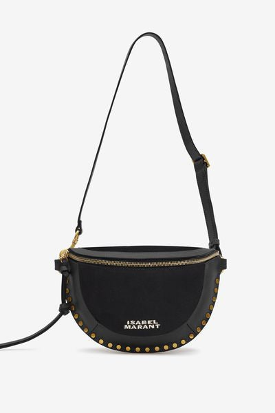 Skano leather belt bag - Black - Woman - 10