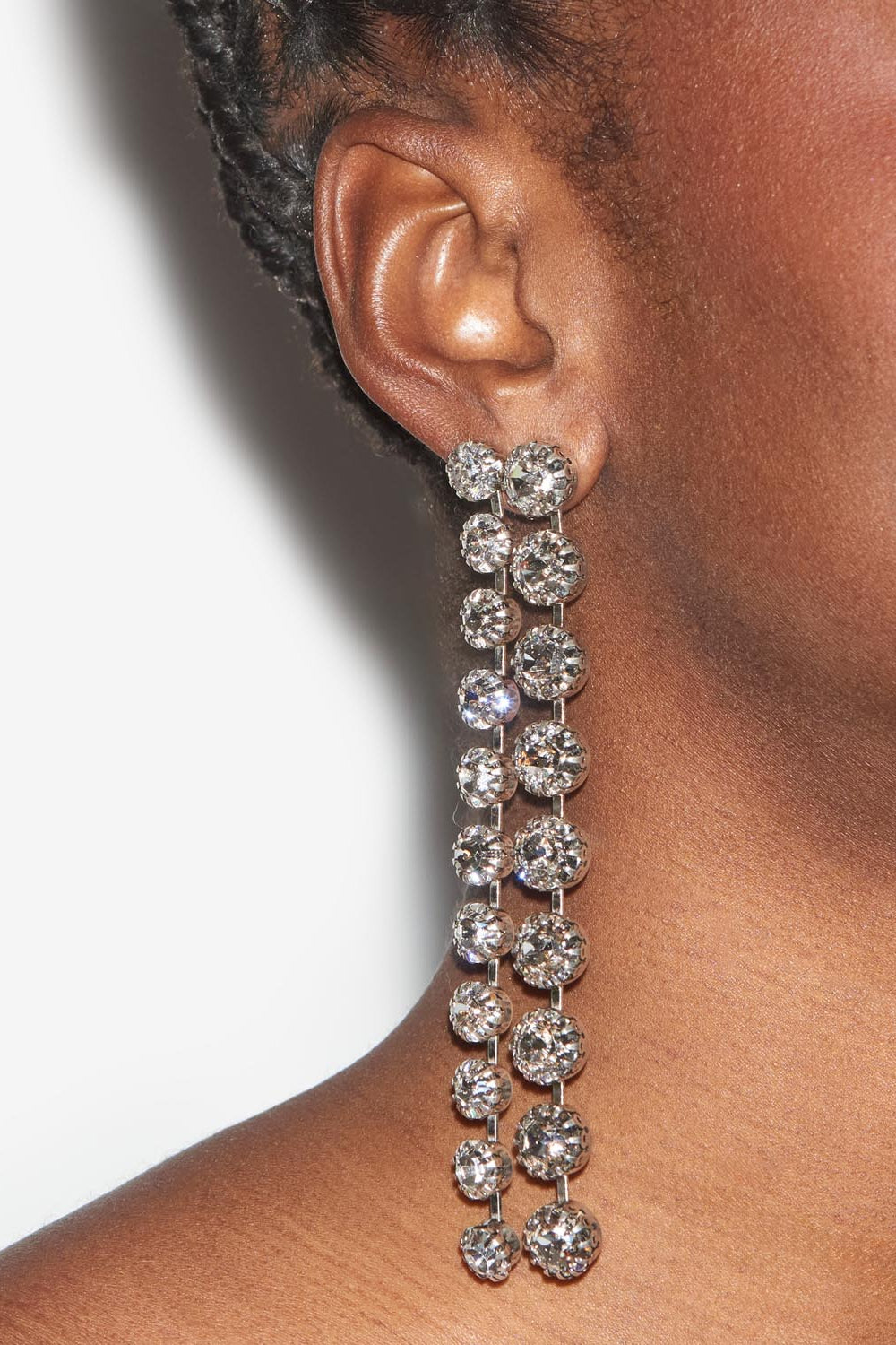 A wild shore pendant earrings - Silver - Woman - 2