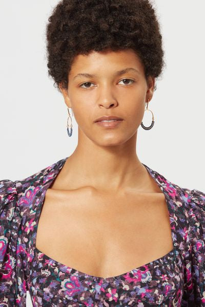 Cesaria 이어링 - 네이비 블루 - Woman - 3