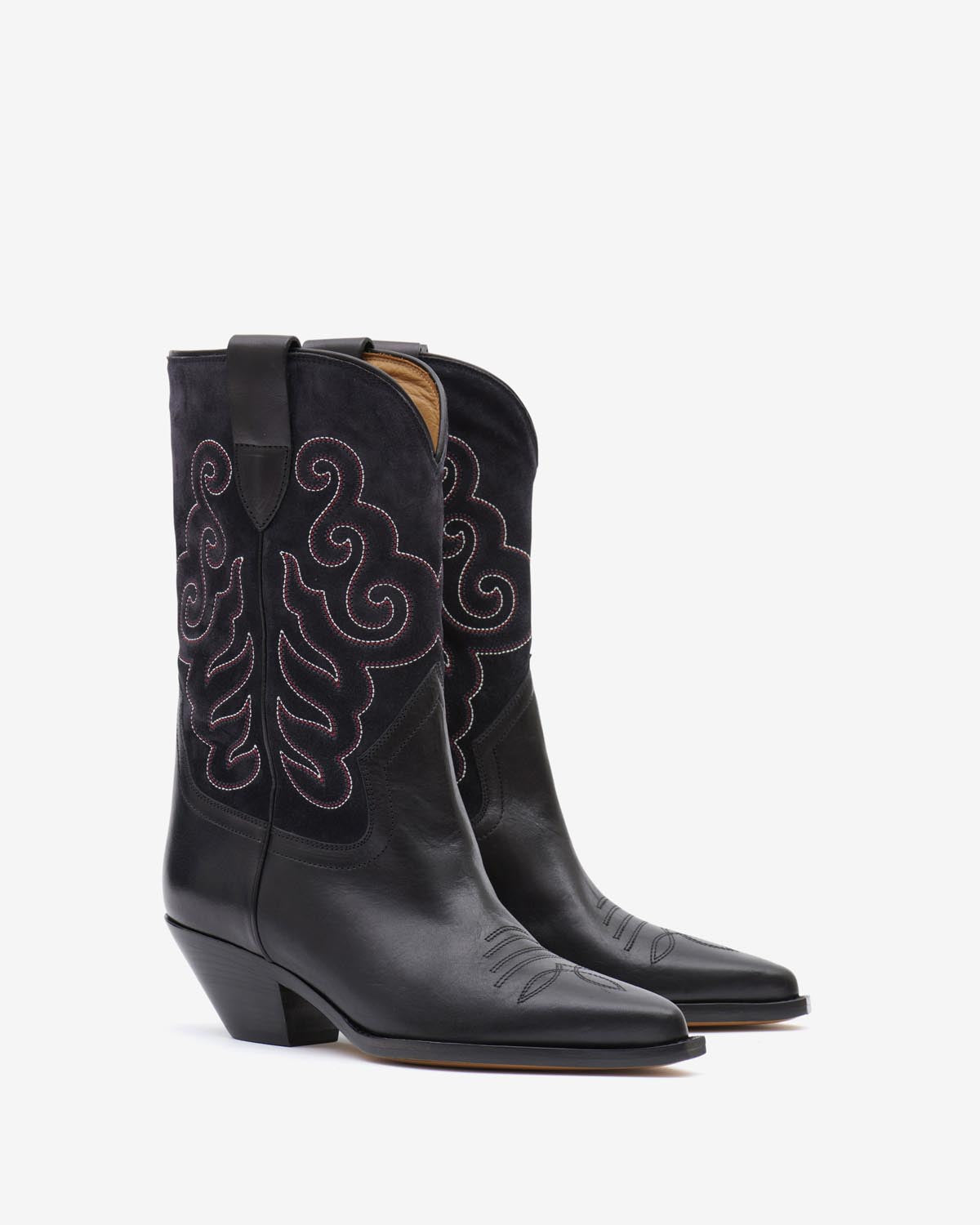 Duerto 스웨이드 앵클 부츠 - Black-faded black - Woman - 3