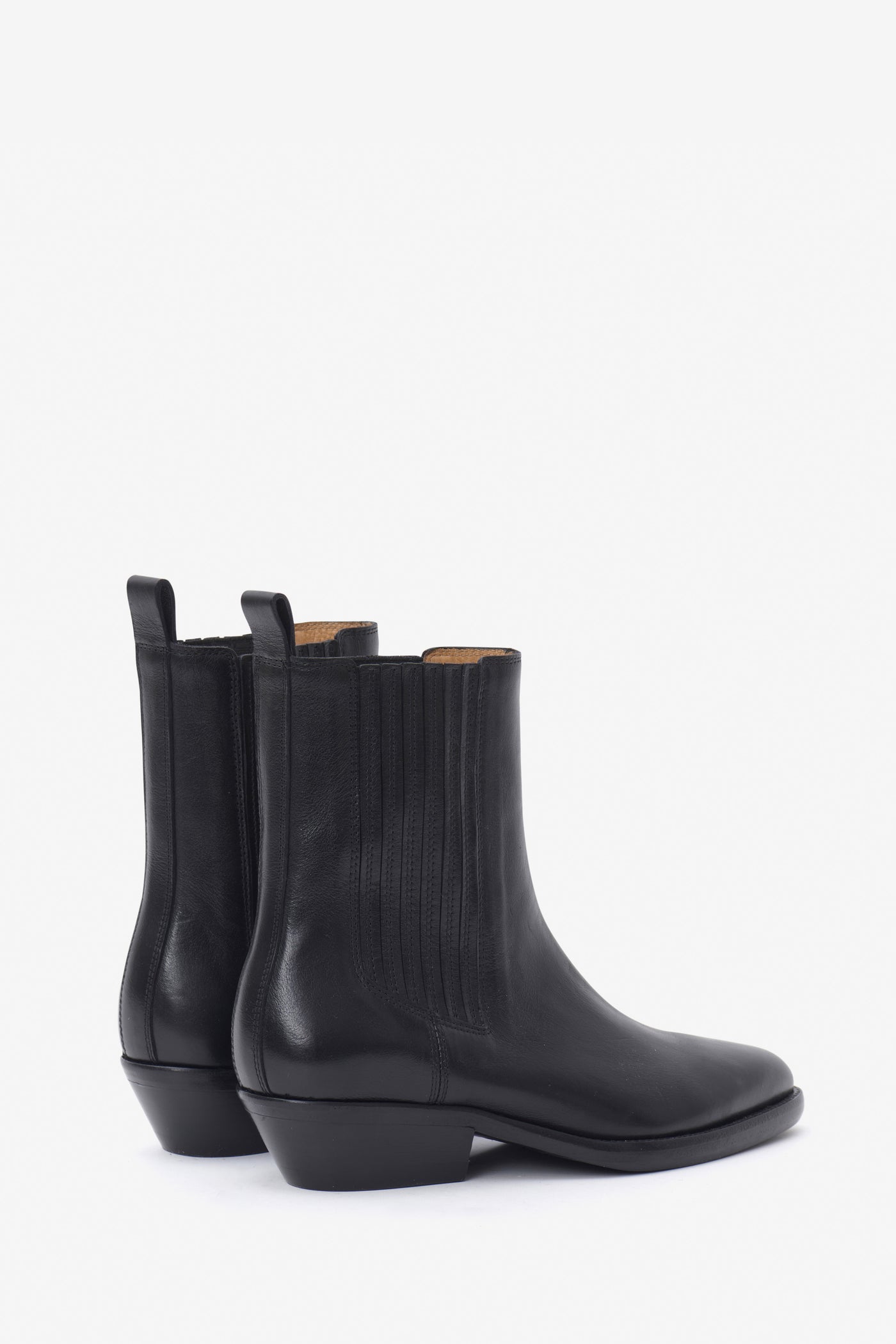 Bottines style santiag delena - Noir - Woman - 2