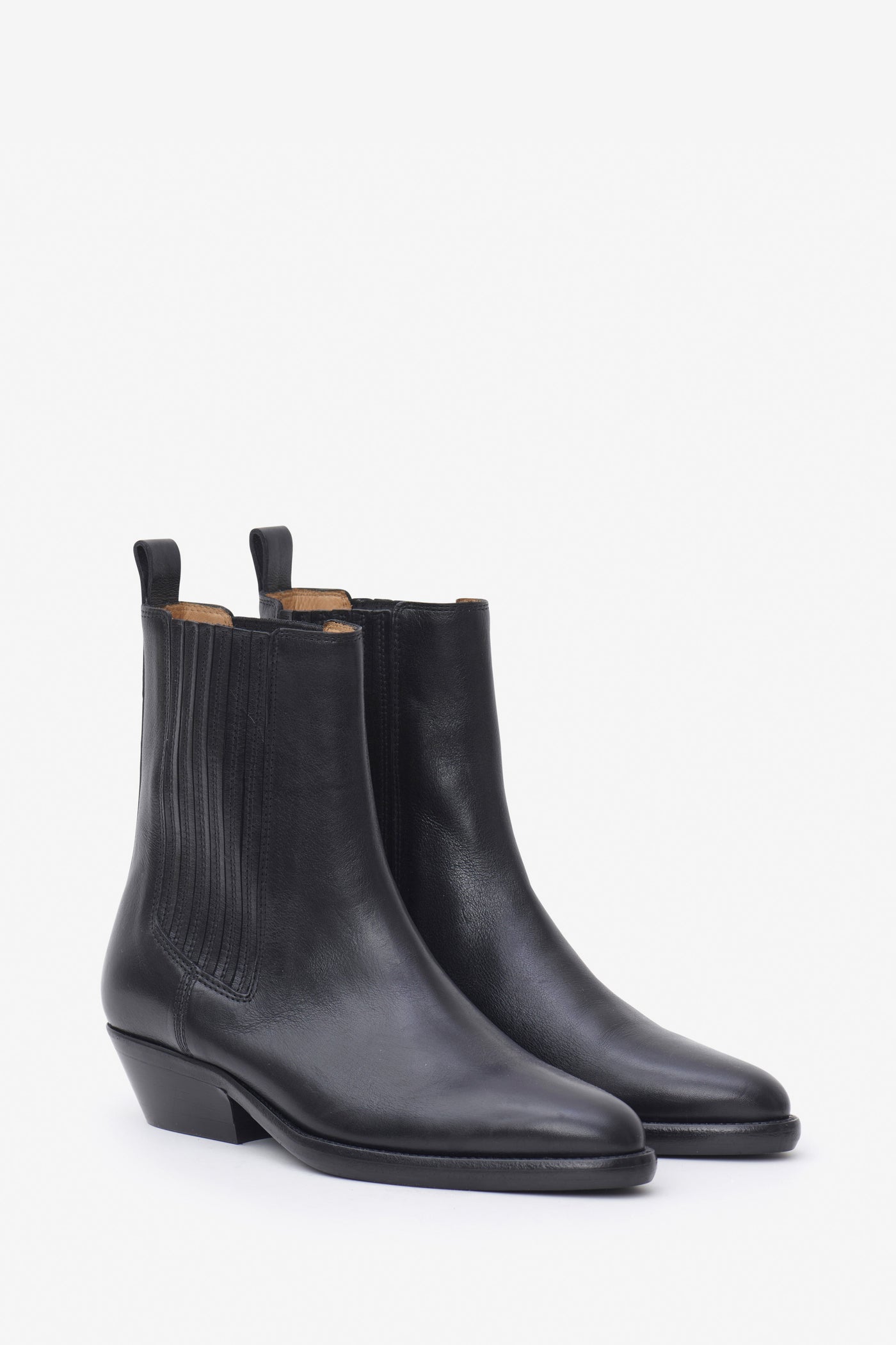 Bottines style santiag delena - Noir - Woman - 3