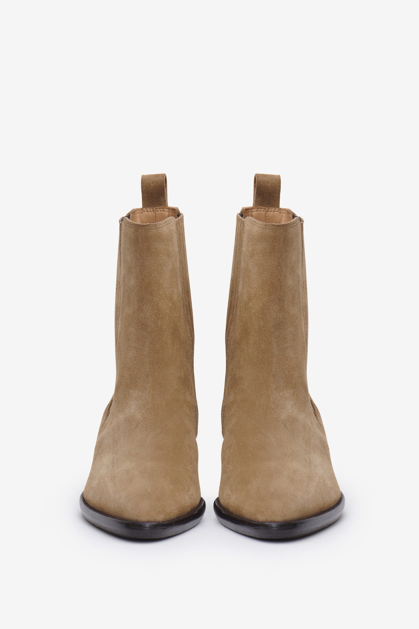 Bottines style santiag delena - Taupe - Woman - 4