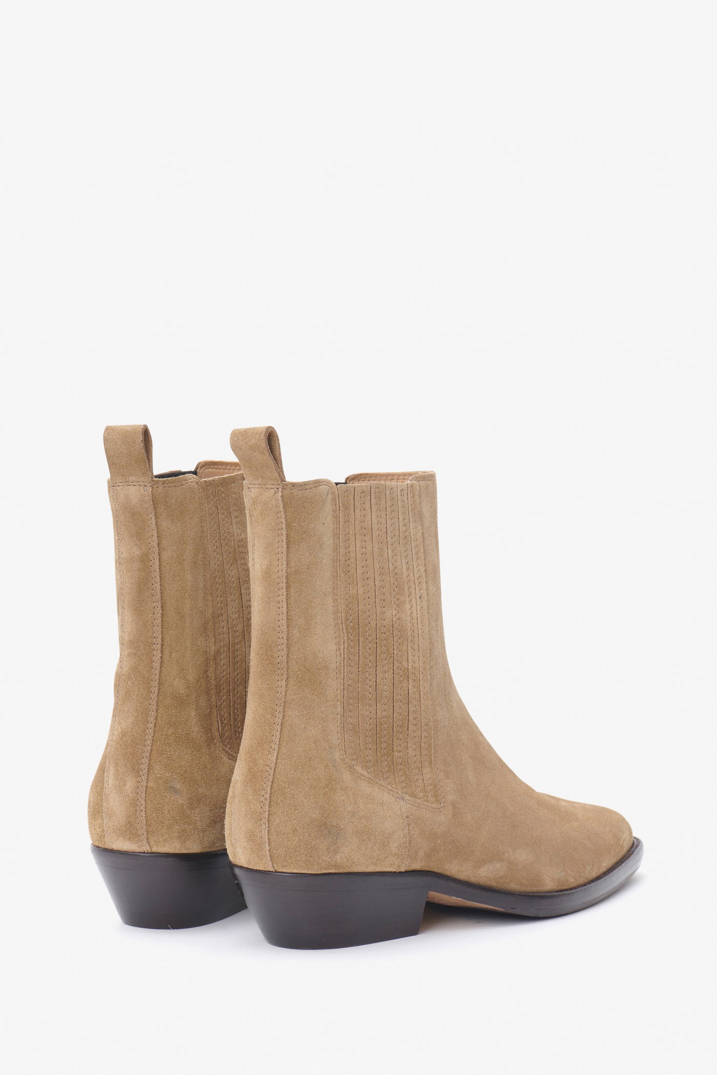 Bottines style santiag delena - Taupe - Woman - 2