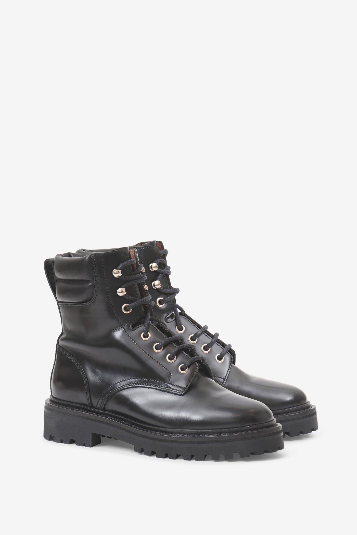 Campa leather ankle boots - Schwarz - Woman - 3