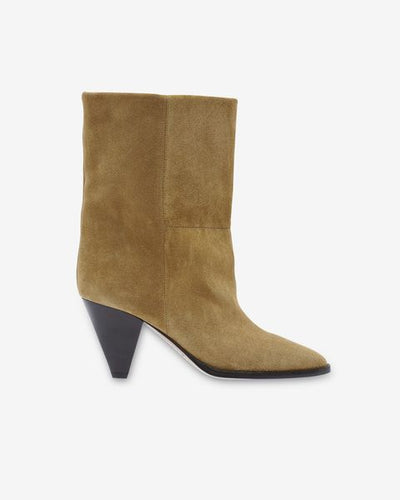Rouxa suede ankle boots - Taupe - Woman - 1