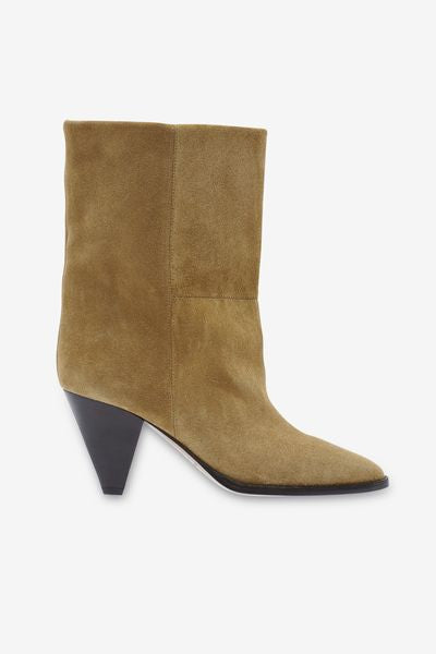 Rouxa suede ankle boots - Taupe - Woman - 1
