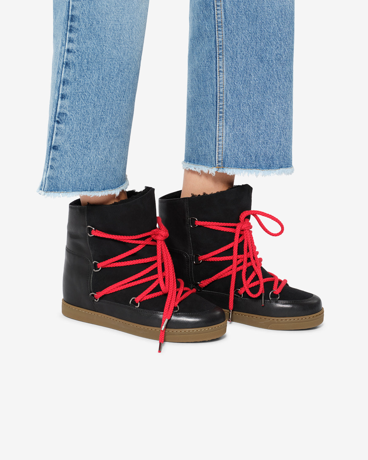 NOWLES BOOTS Woman black | ISABEL MARANT Official online store