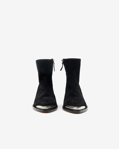 Boots en cuir adnae - Noir - Woman - 7