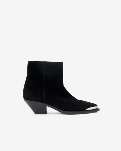 Boots en cuir adnae - Noir - Woman - 1
