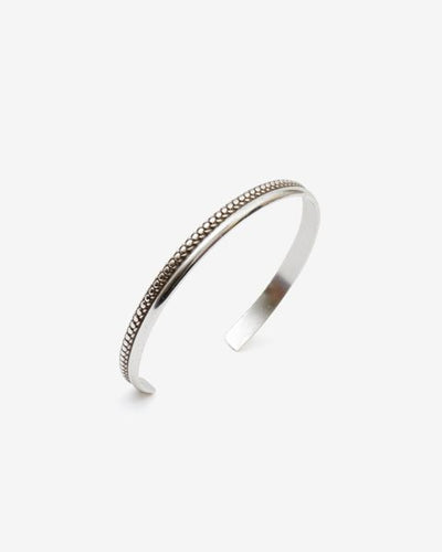 Idealist man elaborate cuff bracelet - Silver - Man - 7