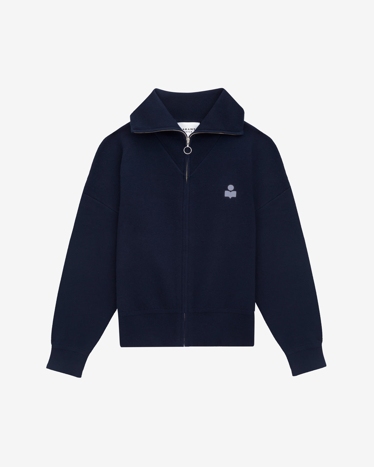 악셀 단색 니트 가디건 - Midnight - Woman - 5