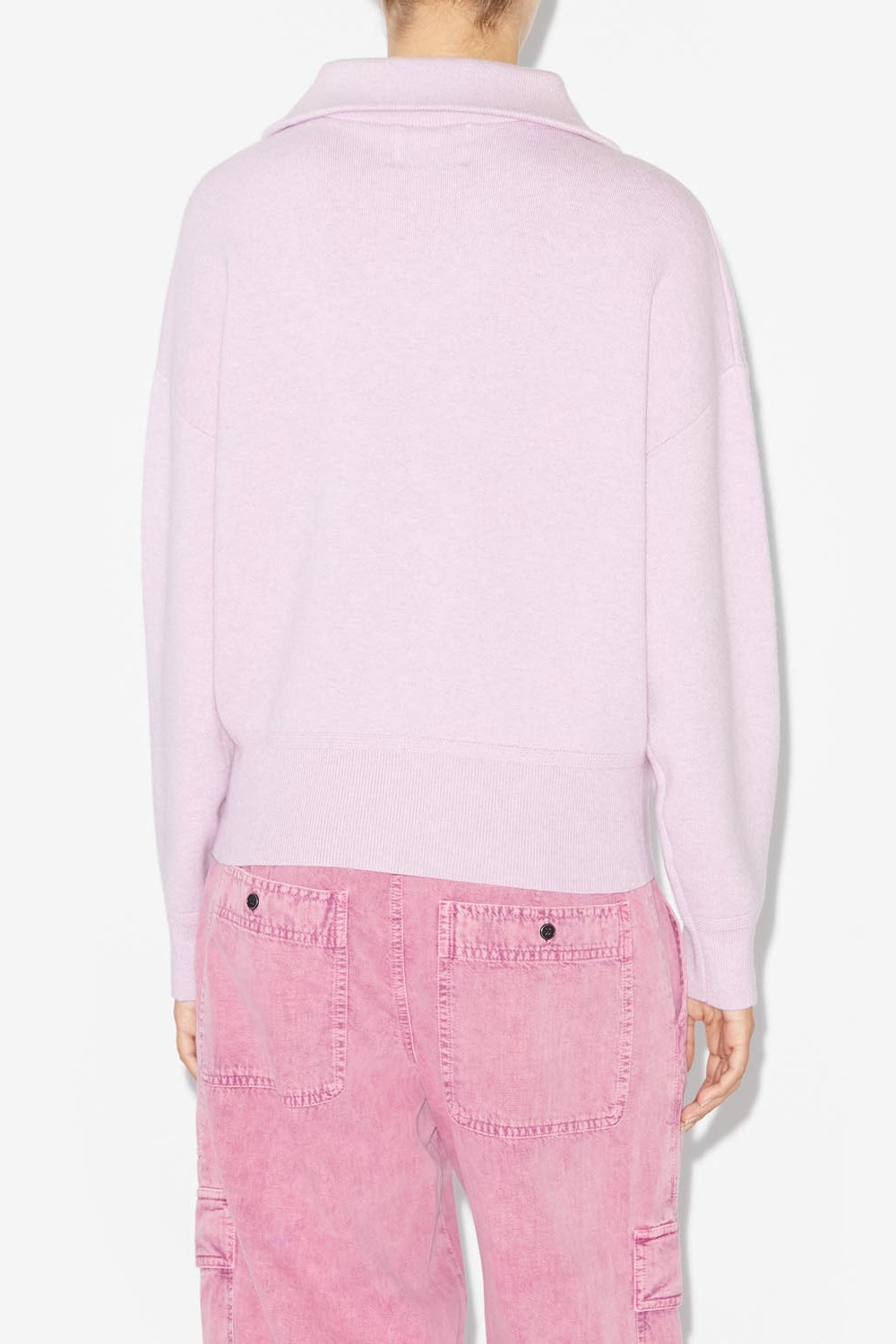 Cardigan con zip axelle - Lilac - Woman - 4