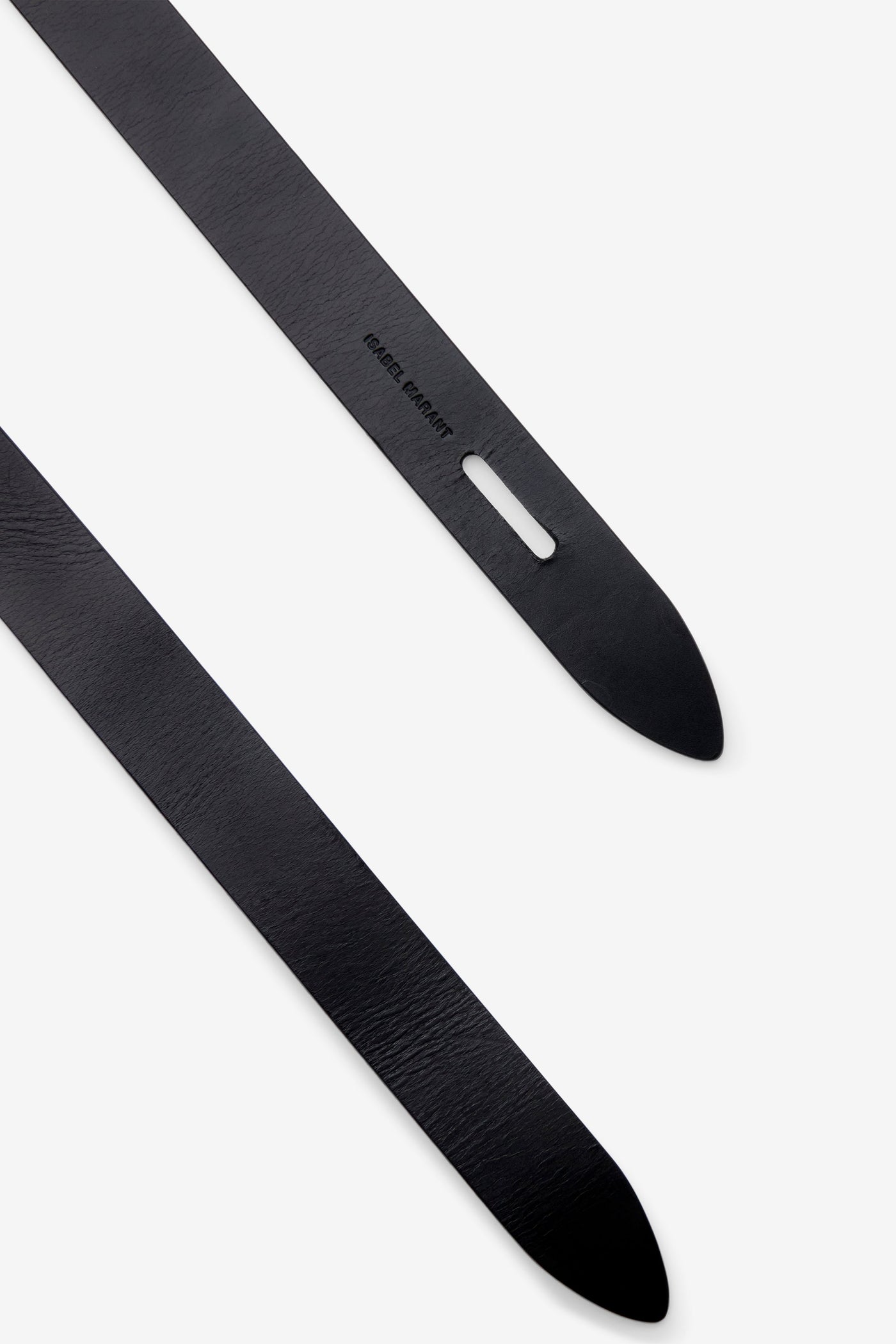 Cinturón de piel para anudar lecce - Negro - Woman - 4