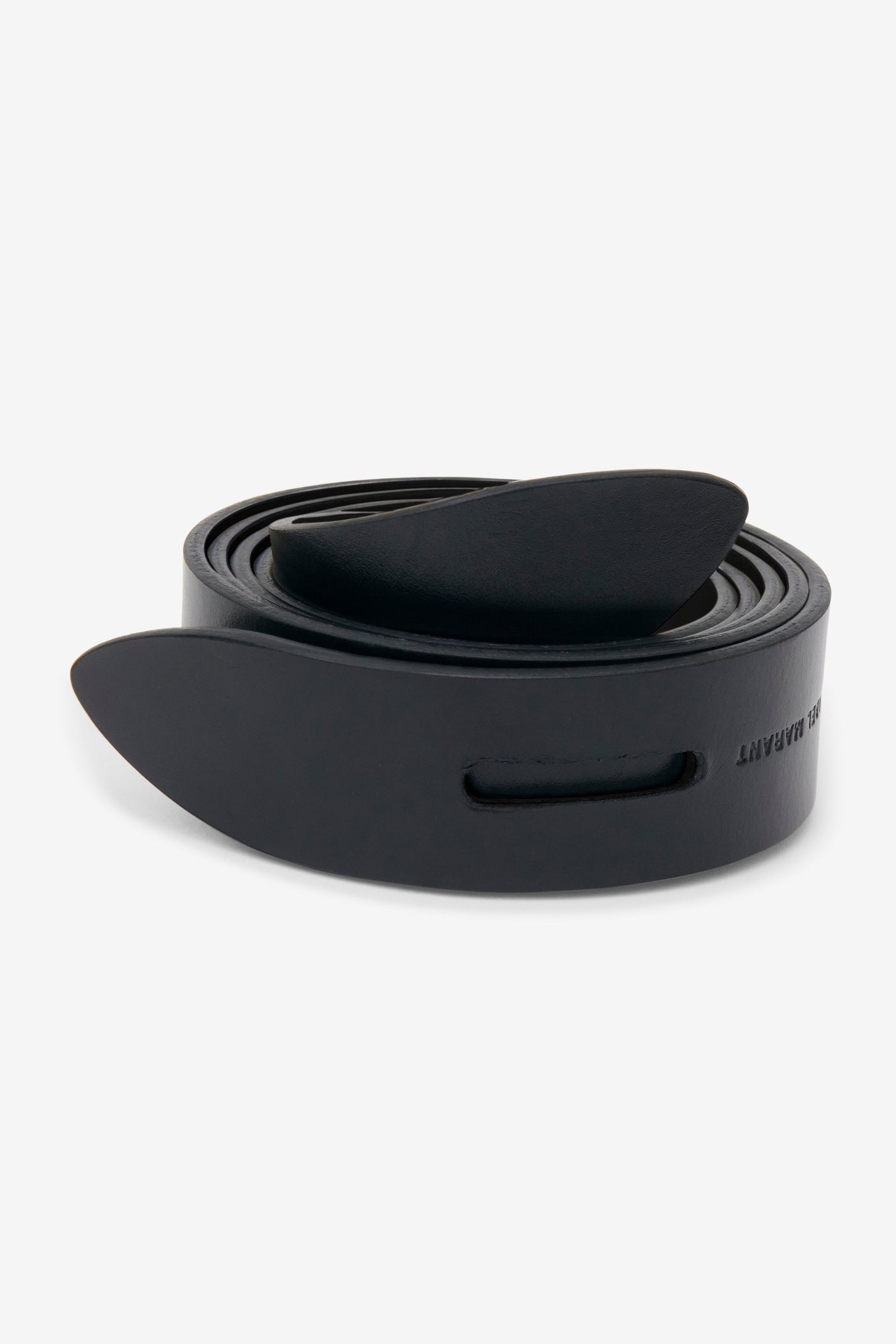 Cinturón de piel para anudar lecce - Negro - Woman - 2