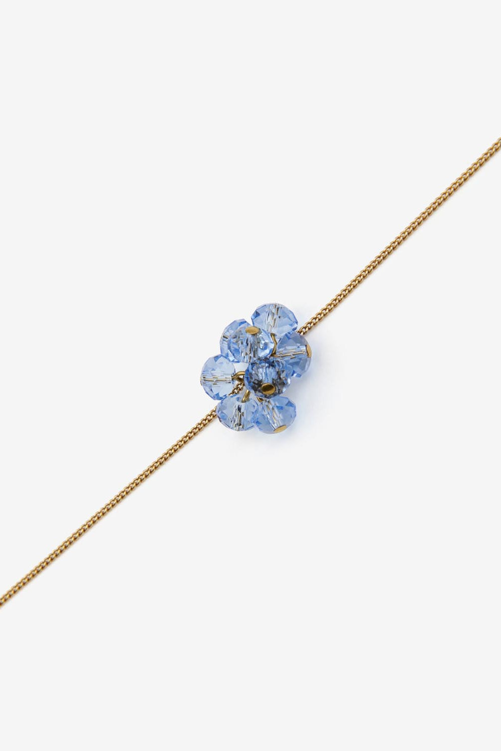 Polly beaded pendant necklace - Sky blue - Woman - 3