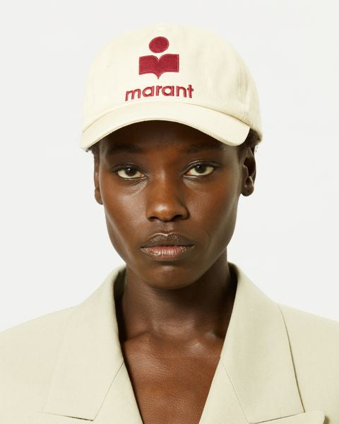 Tyron Cap Woman black and ecru | ISABEL MARANT Official online store