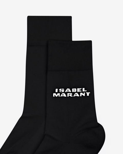 Socken dawi mit logos - Schwarz - Woman - 4