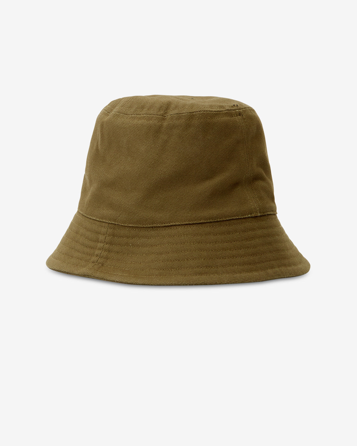 Haley embroidered bucket hat with logo - Khaki-ecru - Woman - 2