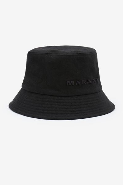 Bob à logo brodé haley - Noir-noir - Man - 5