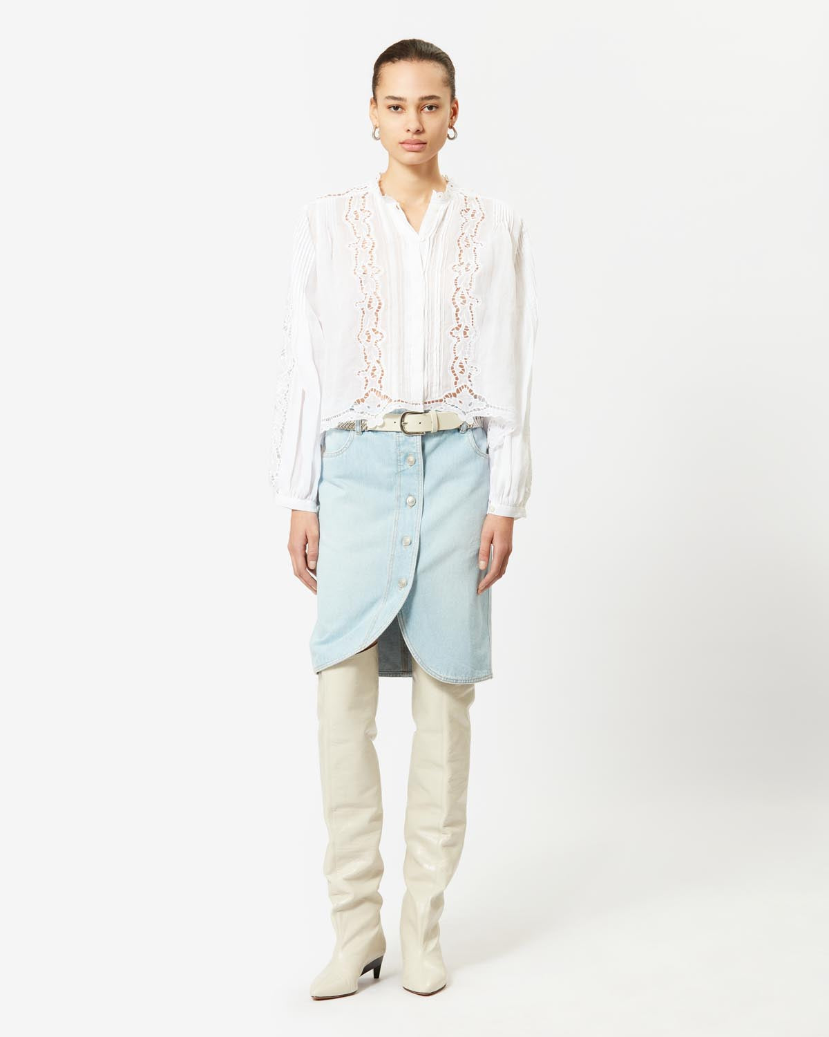 Kubra top - Blanco - Woman - 1