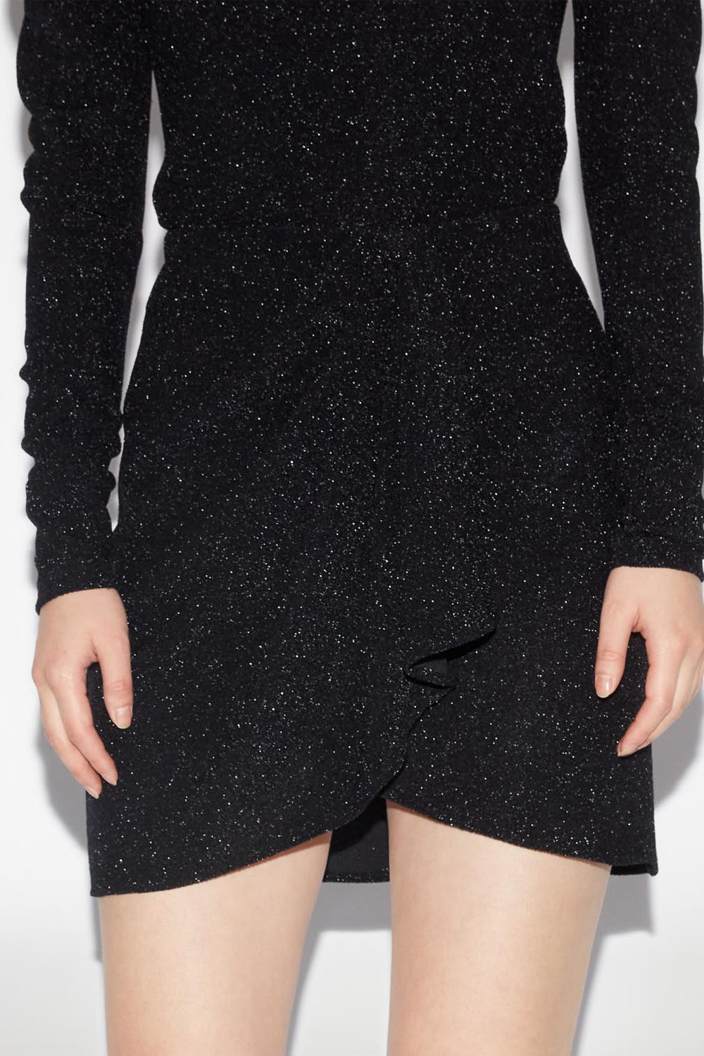 Bergen short sequin skirt - Nero - Woman - 4