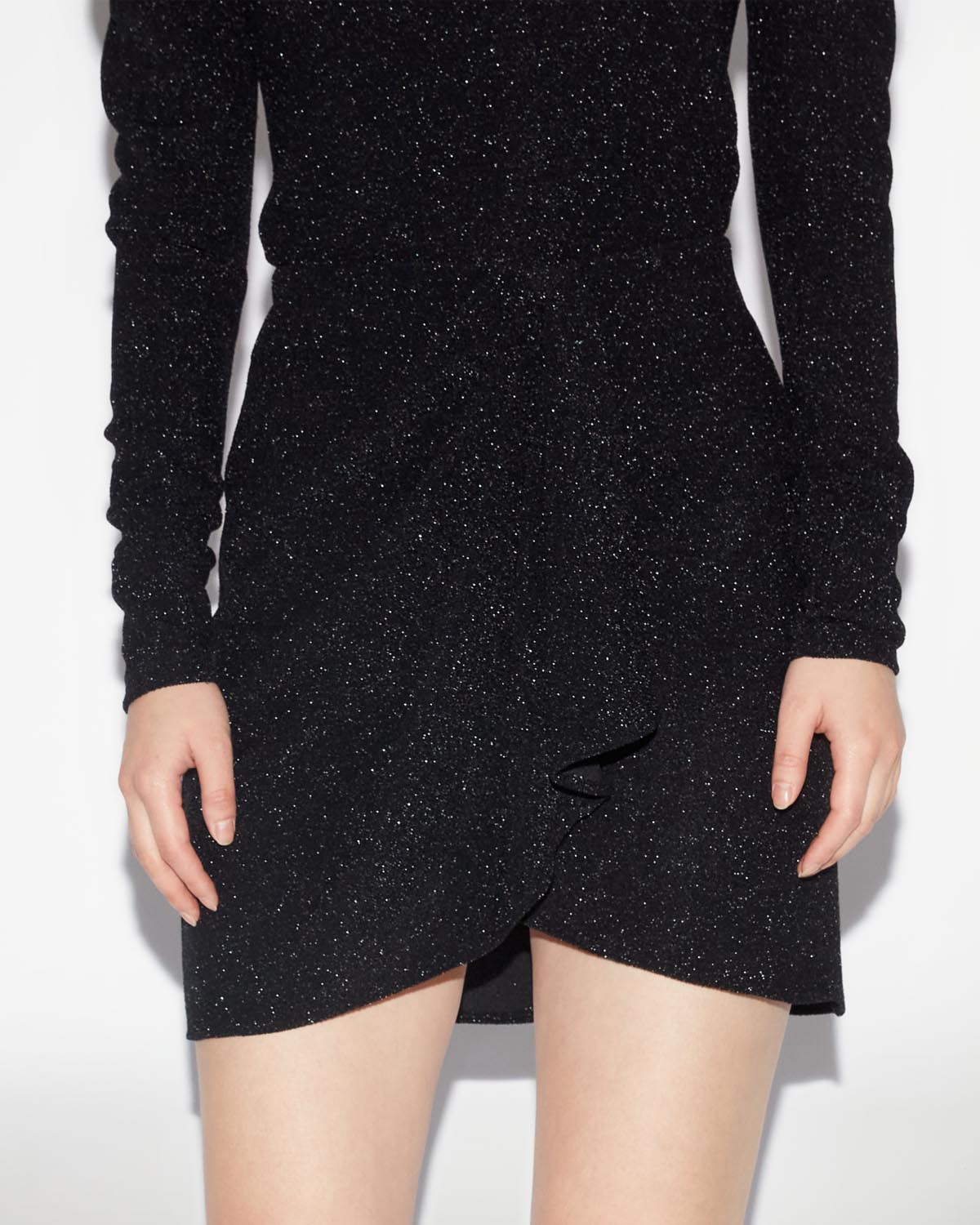 Bergen short sequin skirt - Nero - Woman - 3