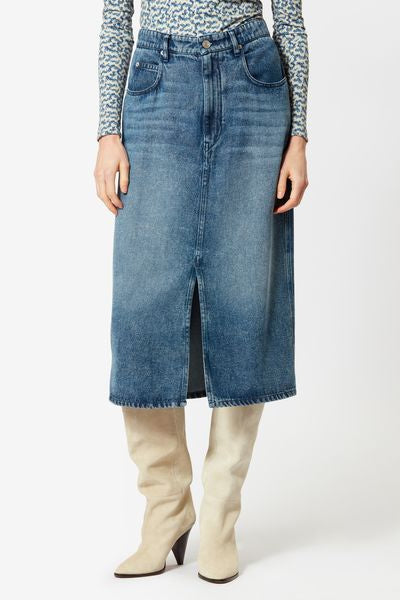 Falda vaquera tilauria - Azul - Woman - 5