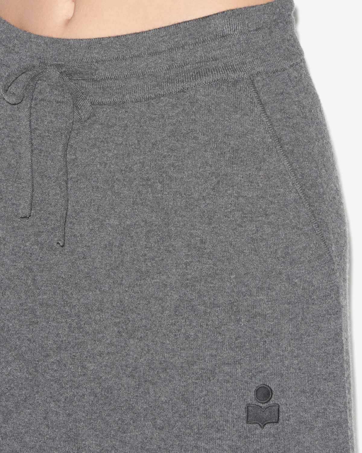 Jupe amaline courte en maille - Anthracite - Woman - 2