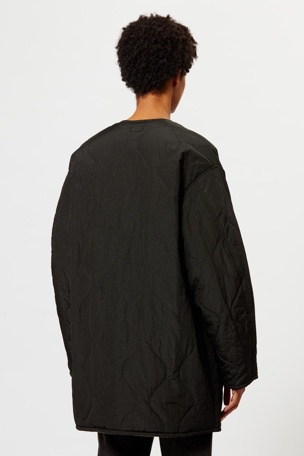 Short quilted coat nesma - Black - Woman - 5