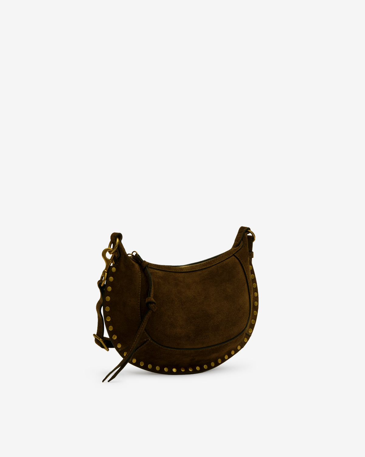 Bolso de mano baguette oskan moon en piel de becerro de ante - Bronce - Woman - 6