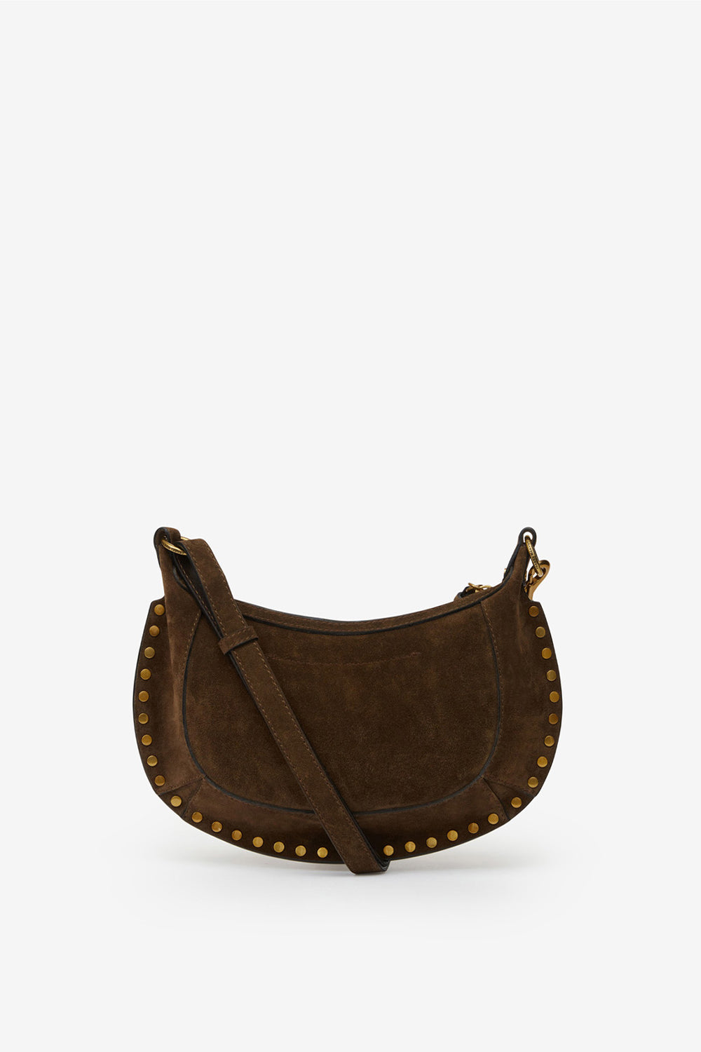 Borsetta baguette oskan moon in pelle di vitello scamosciata - Bronzo - Woman - 3