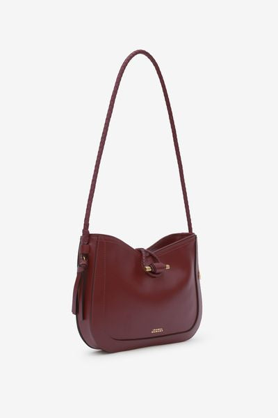 Vigo baguette bag - Burgundy - Woman - 9