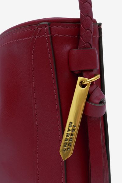 Vigo baguette bag - Burgundy - Woman - 7