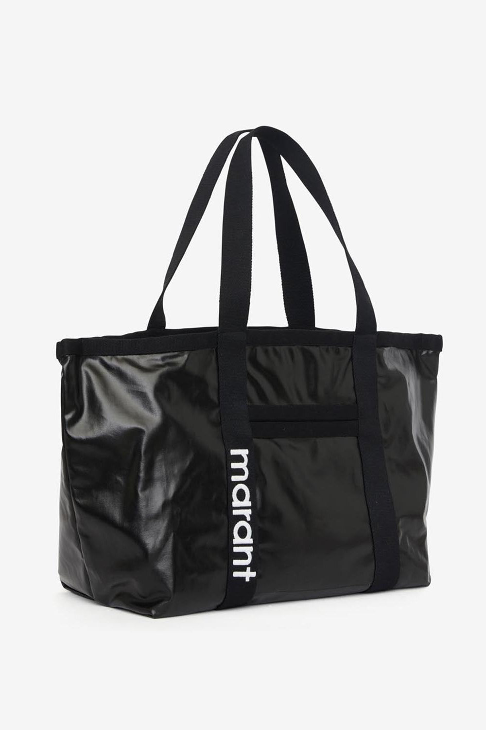 Sac cabas porté épaule en coton enduit darwen - Noir - Woman - 3