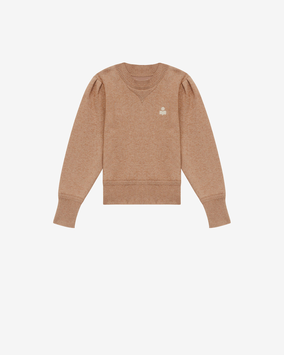 Kelaya fine knit blend sweater - Camel - Woman - 5