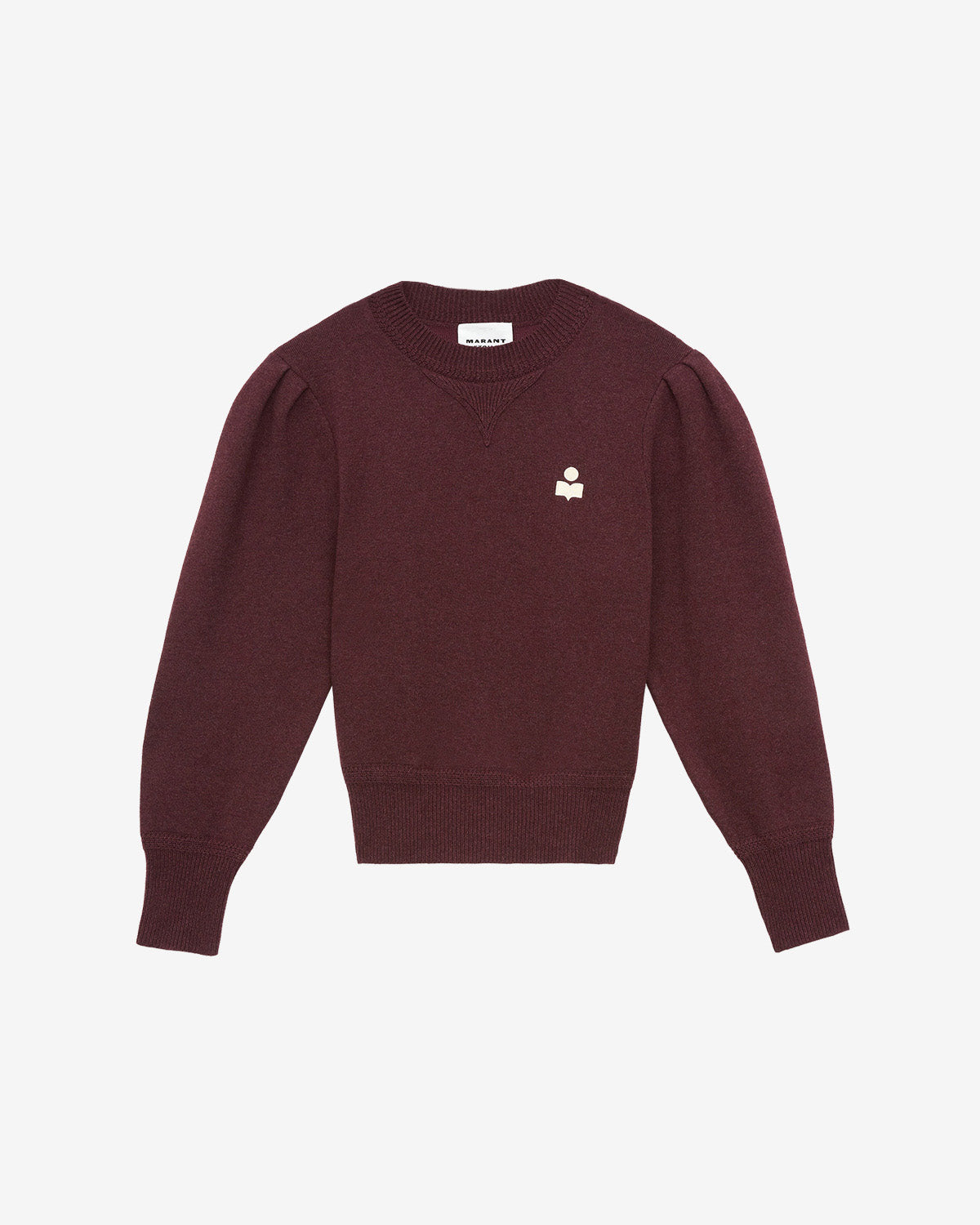 Kelaya fine knit blend sweater - Burgundy - Woman - 5