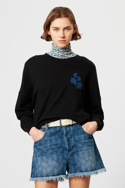 Marisans sweater - Black-blue - Woman - 5