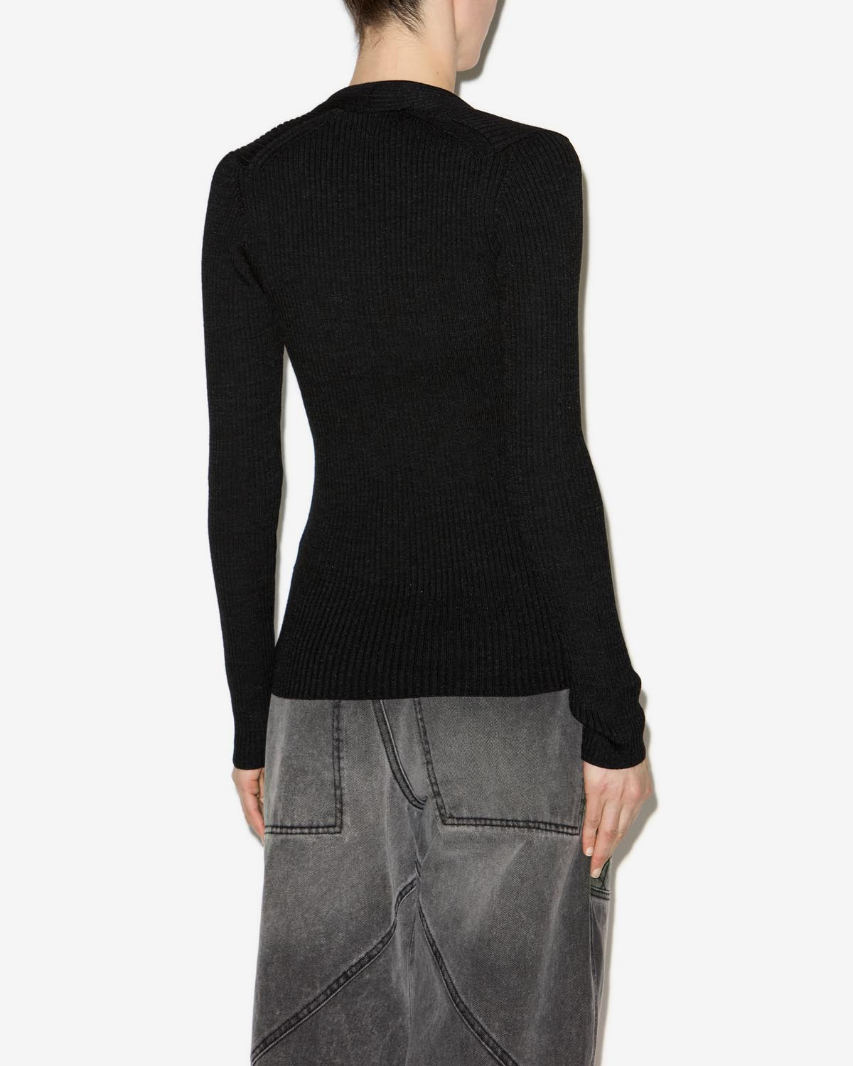 Zoria sweater - Nero - Woman - 4