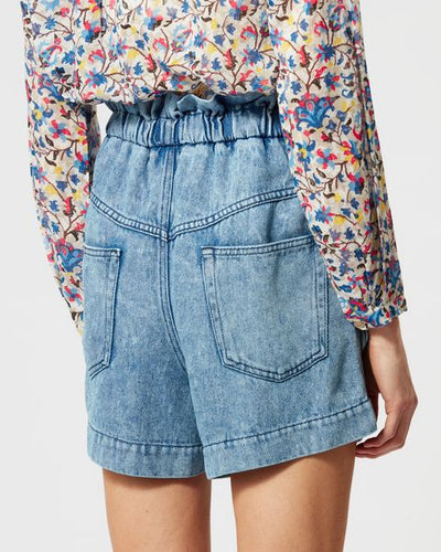 Titea 데님 쇼츠 - 하늘색 - Woman - 7