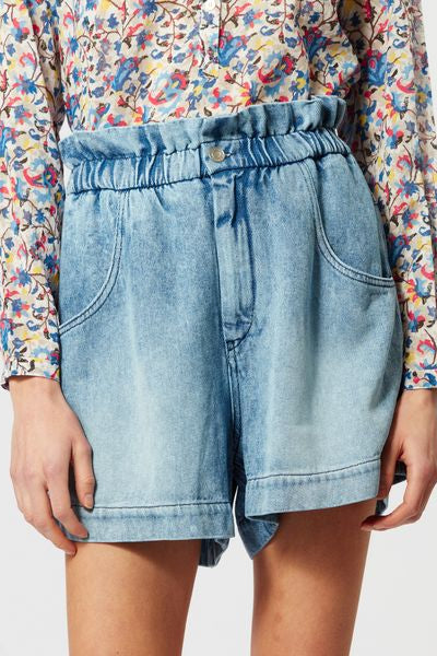 Pantalón corto vaquero titea - Azul claro - Woman - 7