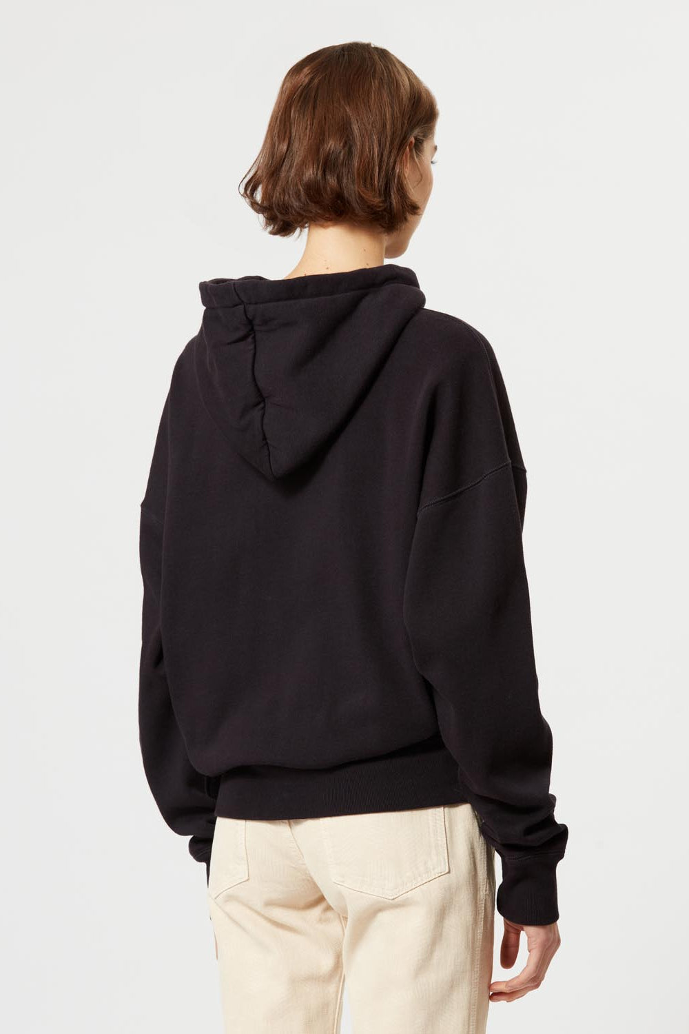 Mansel sweatshirt - Negro lavado - Woman - 5