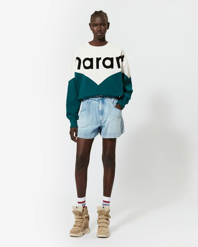 Sweatshirt houston - Bleu - Woman - 2