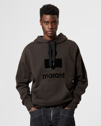 Miley logo hoodie sweatshirt - Black - Man - 5